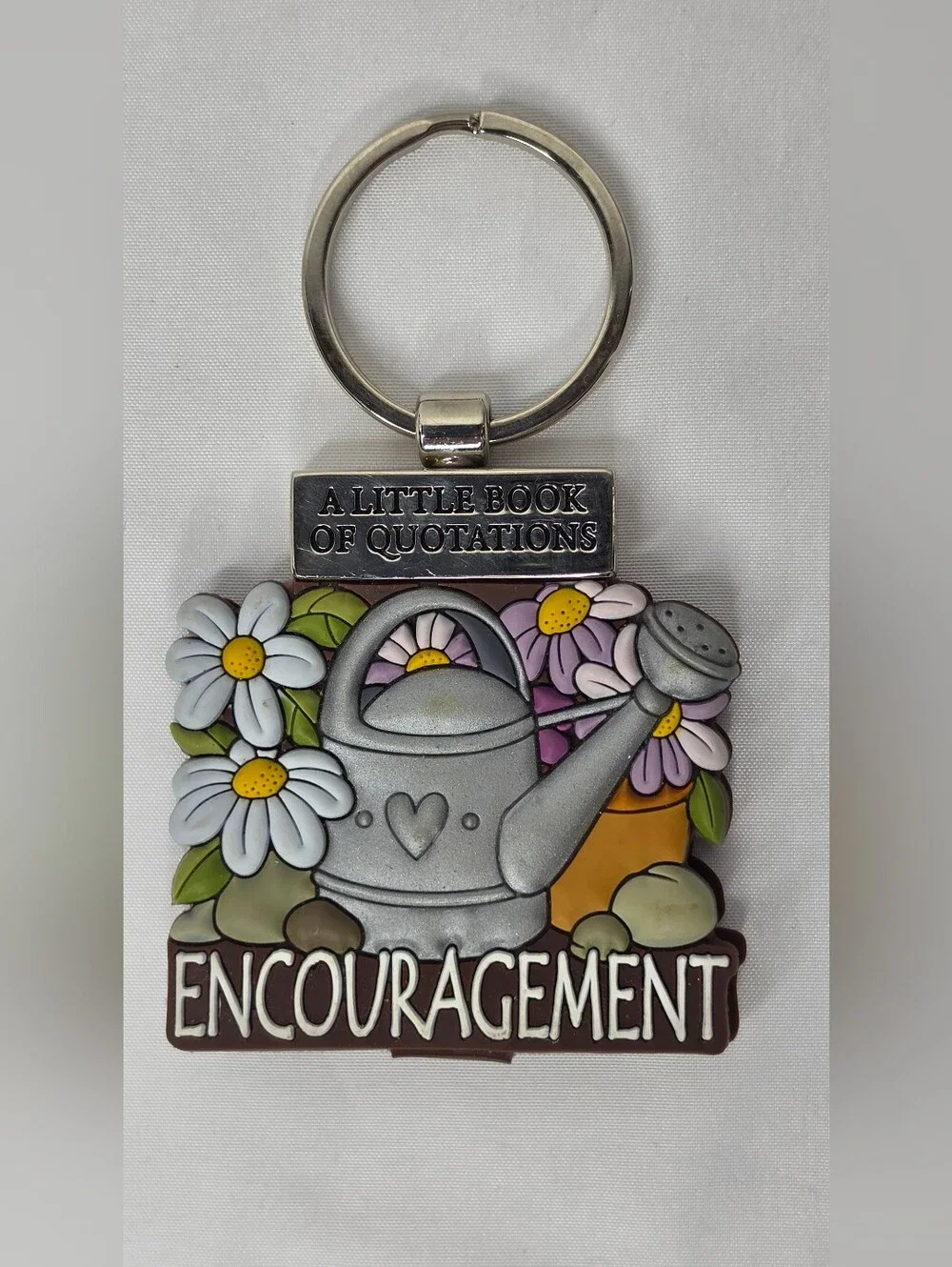 History & Heraldry Miniature Quotations Book Keychain Encouragement Watering Can